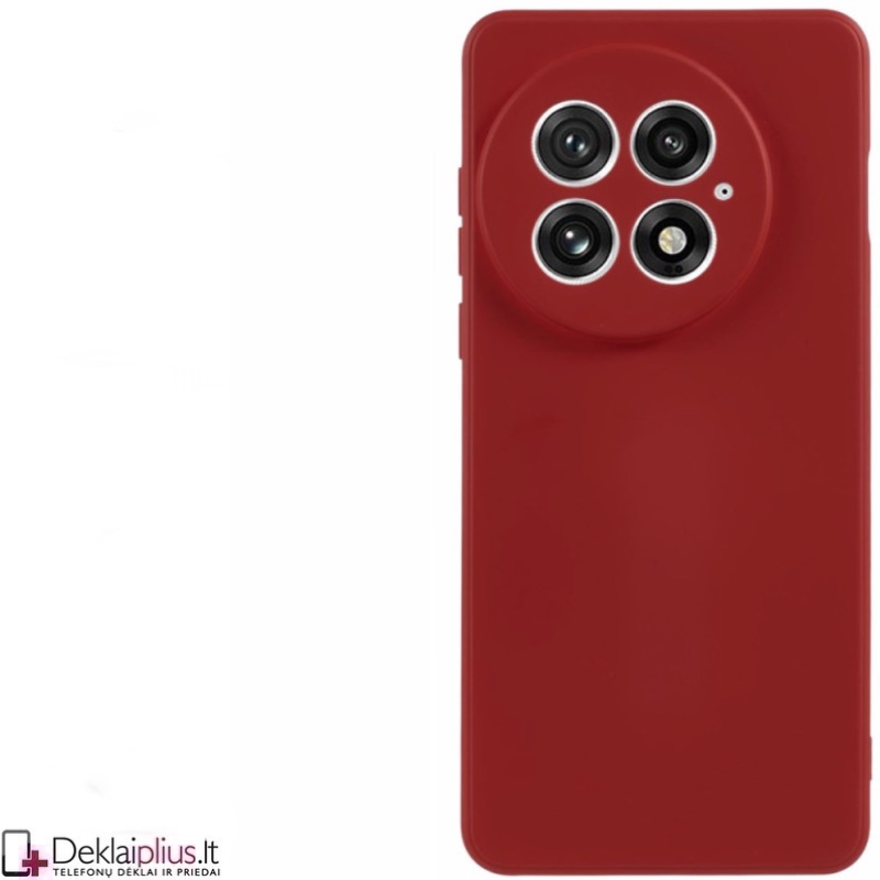 Liquid Air silikoninis raudonas dėklas - su kameros apsauga (Oneplus 13 5G) Liquid Air silikoninis raudonas dėklas - su kameros apsauga (Oneplus 13 5G)